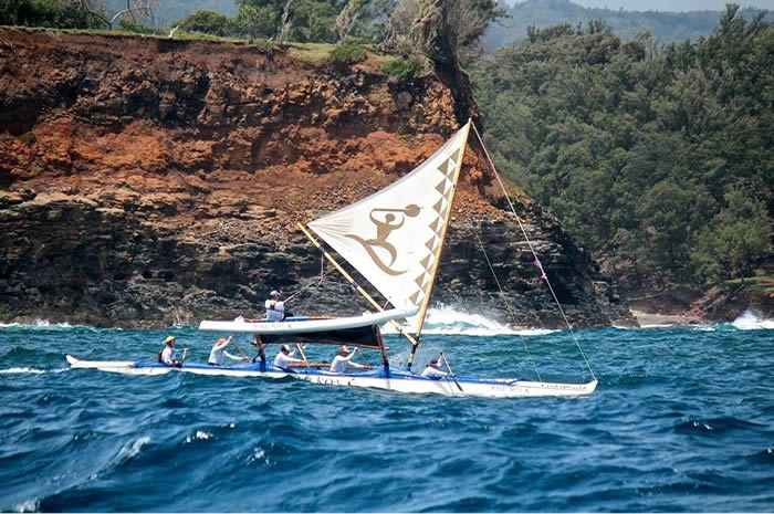 nalu koa hawaiian sailing canoe racing